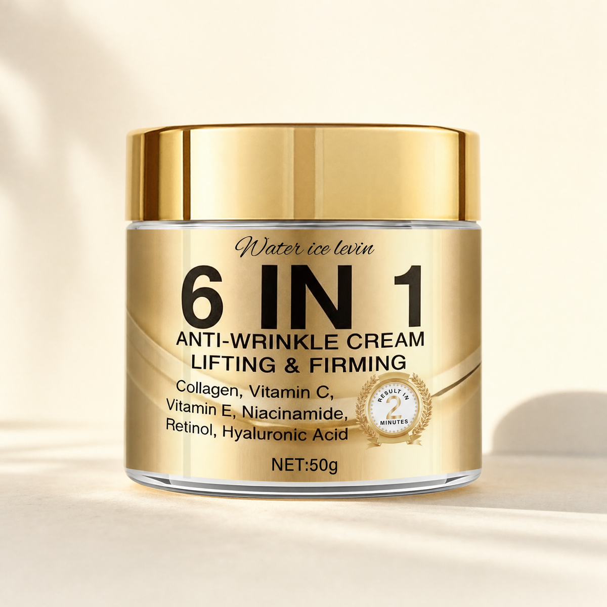 6-in-1 anti-wrinkle face cream 50g jar